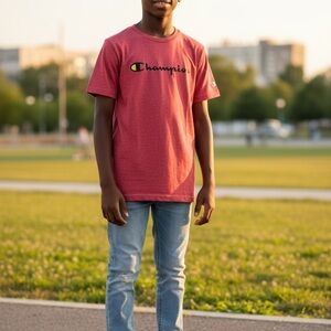 Champion Men's Red T-Shirt